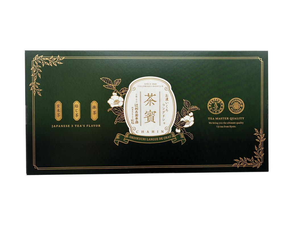 Tsujirihei Honten Okoikuchi Langue de Chat CHAHIN Assortment 18 pcs