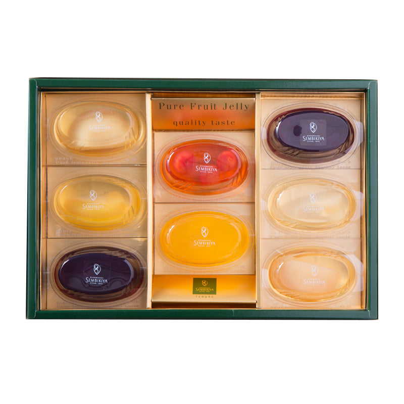 Pure Fruit Jelly 8 pieces Holiday Gift
