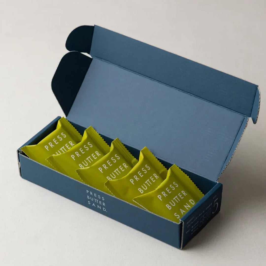 Press Butter Sand (5 pc) Uji Matcha
