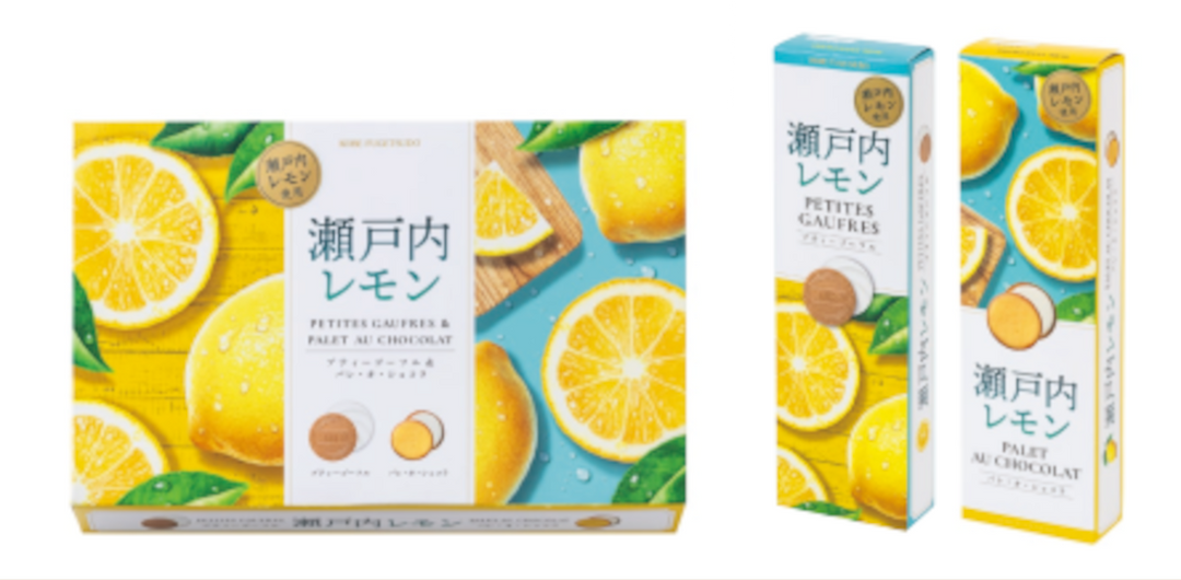 PETITES GAUFRES & PALET SET (LEMON) 12B