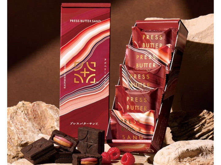 Press Butter Sand Raspberry Chocolate (5pcs)