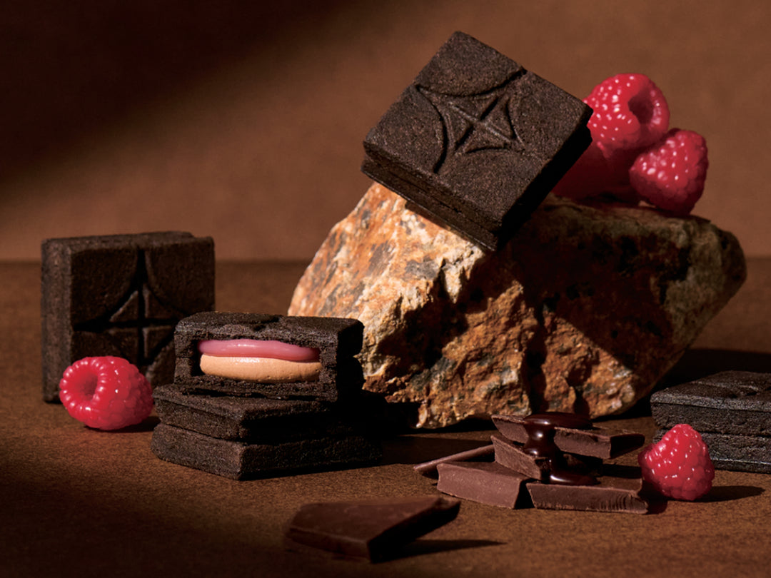 Press Butter Sand Raspberry Chocolate (5pcs)