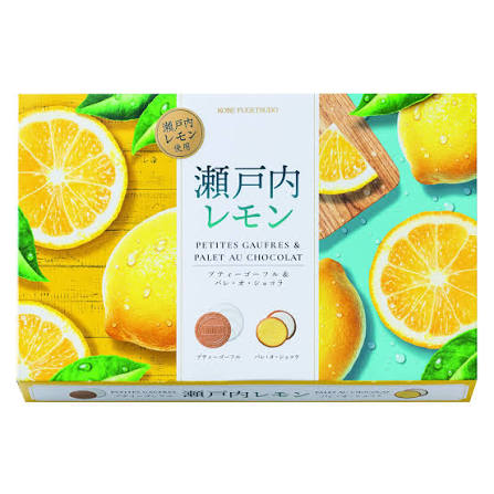 PETITES GAUFRES & PALET SET (LEMON) 12B