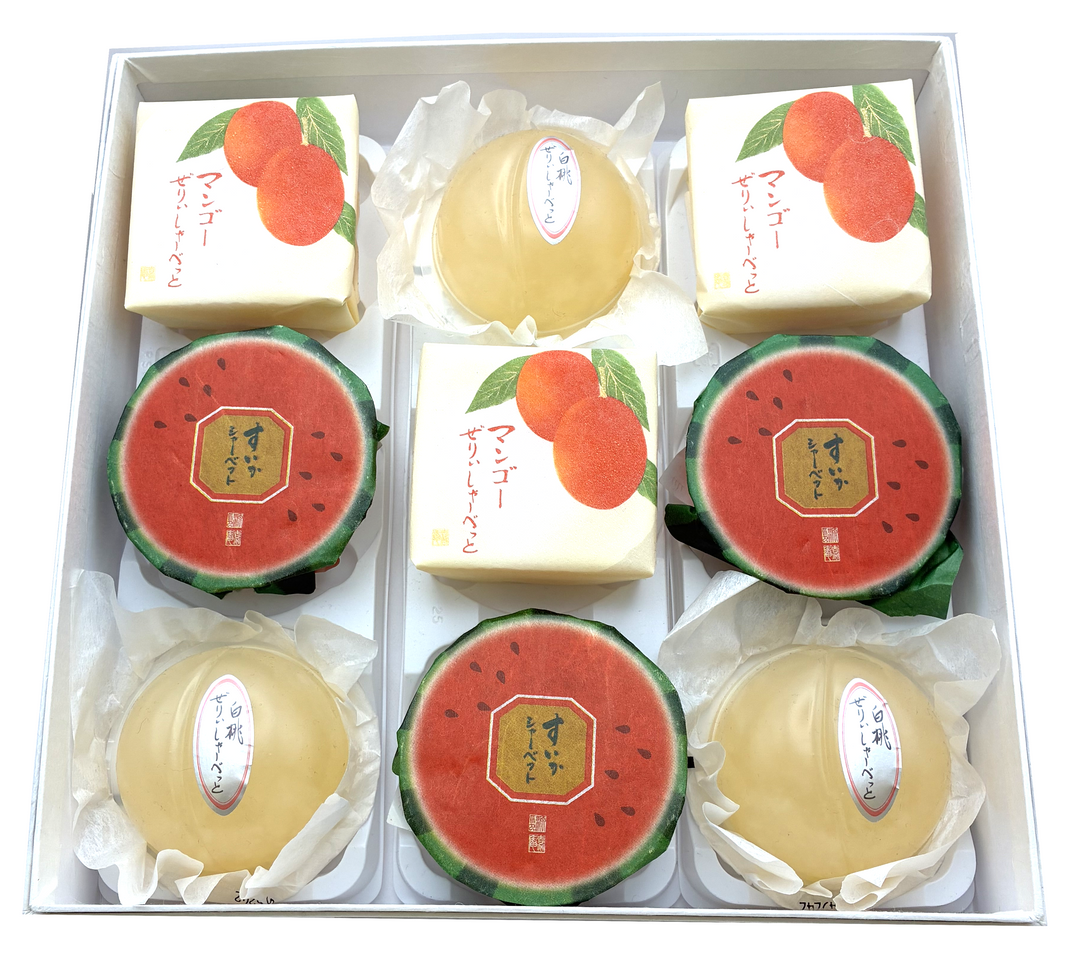 Hakuto, Mango & Watermelon Sorbet Assortment