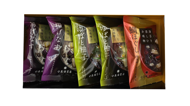 Yamamoto Noriten Miso soup and Soup 5 packs