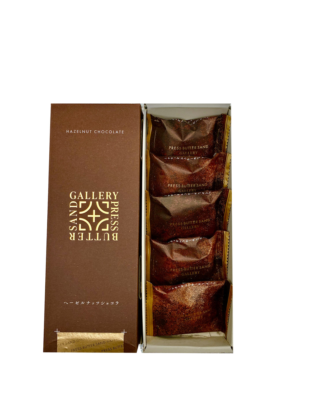 Press butter Sand (5pcs) Hazelnut Chocolate
