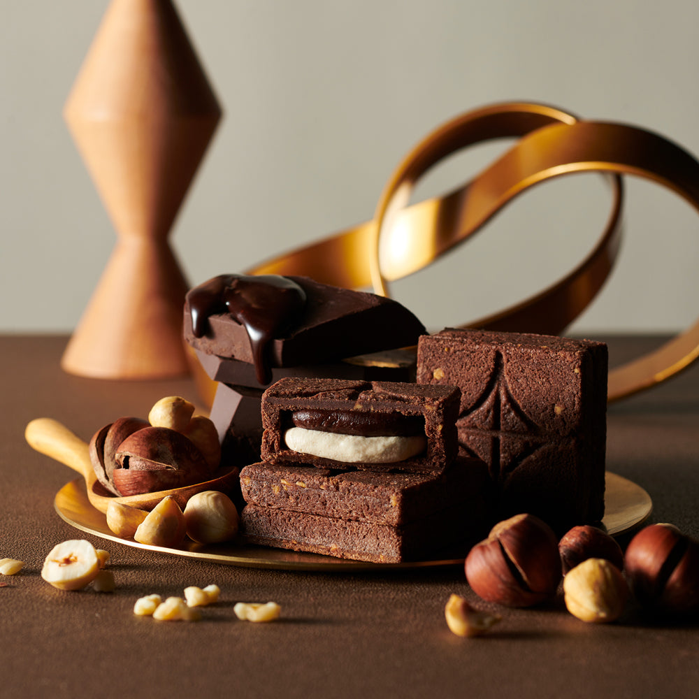 Press butter Sand (5pcs) Hazelnut Chocolate