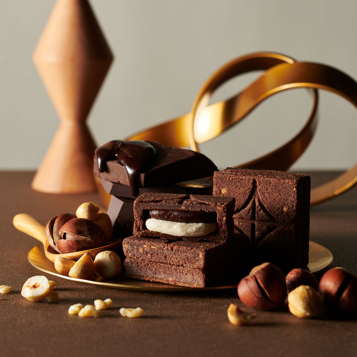 Press butter Sand (5pcs) Hazelnut Chocolate