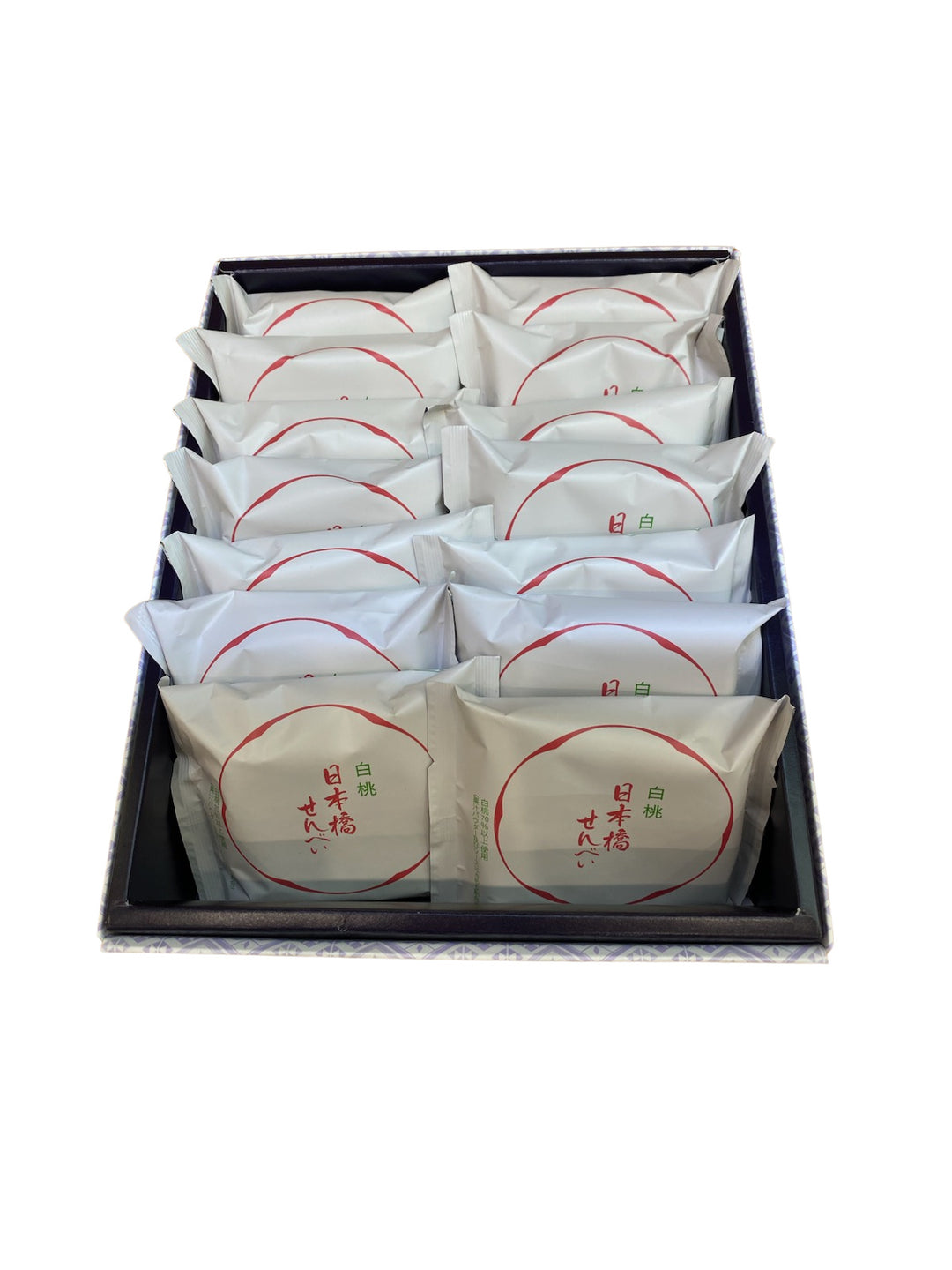 White Peach Senbei Minamoto Kitchoan