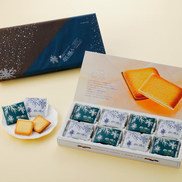 Shiroi Koibito 24 pcs (White Chocolate & Milk Chocolate) Shiroi Koibito